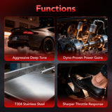 Long Tube Headers for 2006-2013 BMW N52 E90/E91/E92/E93/E82 128i/325i/325xi/328i/328xi/330i/330xi Flashark