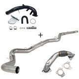TruckTok 2007.5-2010 6.6L Duramax LMM 4"/5"  Dp-back DPF pipe & EGR delete kit TruckTok