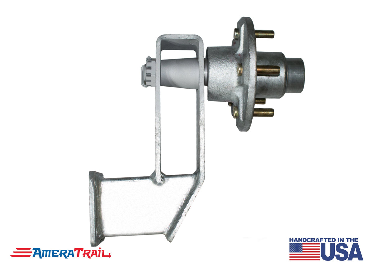 5 Lug Spare Idler Hub & Spindle Mount - Stainless Steel Hardware Included - Available w/ Stainless Steel Lug Nuts