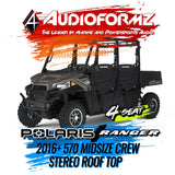 2016+ Polaris Ranger Crew 570 Midsize Stereo Tops (4-Seat) Polaris