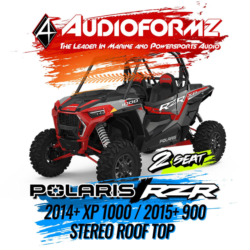 2014-23 Polaris RZR XP 1000 / 2015-20 RZR 900 Stereo Tops (2-Seat)