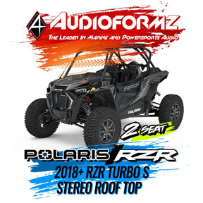 2018+ Polaris RZR Turbo S Stereo Tops (2-Seat) Polaris