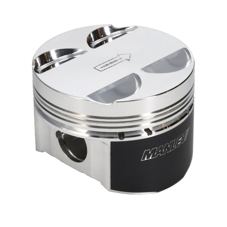 Pistons plats Manley 03-06 Evo 8/9 (7 boulons 4G63T) 85 mm alésage standard 9,0:1 avec segments