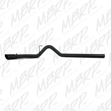Système d'échappement mono-face avec revêtement noir MBRP 10-12 Dodge 2500/3500 Cummins 6,7 L