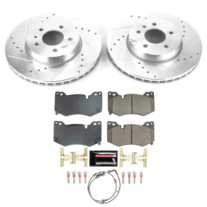 Kit de freins avant Power Stop Z23 Evolution pour Cadillac CT4 20-22