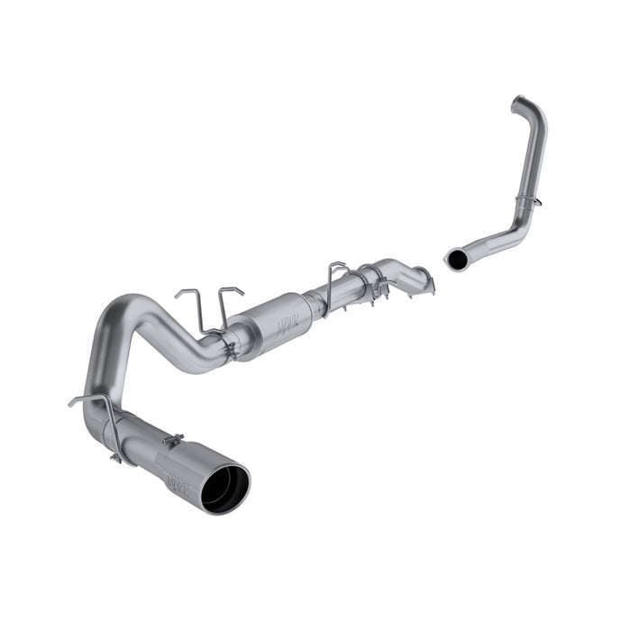 MBRP 2003-2007 Ford F-250/350 6.0L EC/CC Turbo arrière simple face (Catalyseur de série)