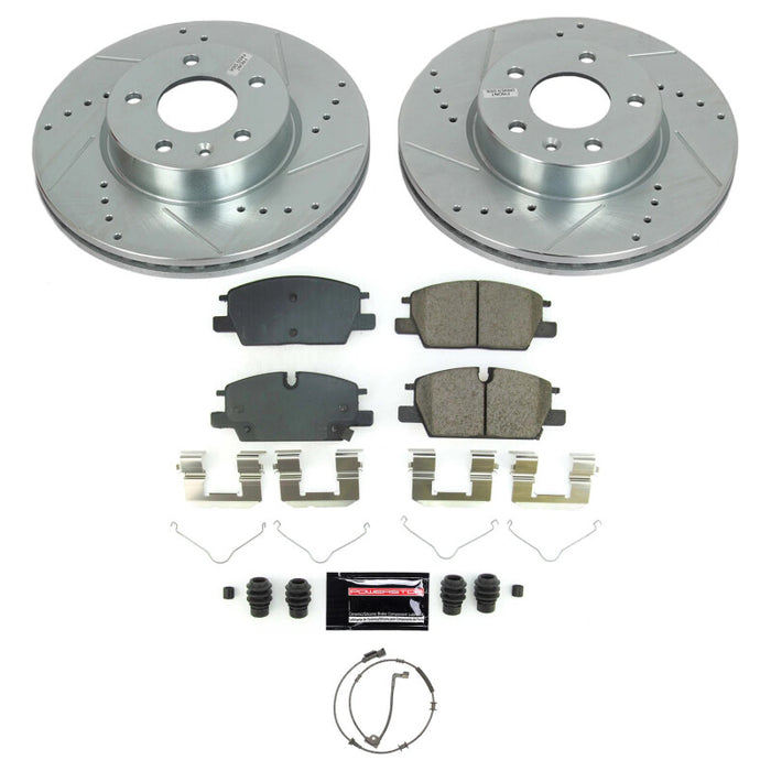 Kit de freins avant Power Stop Z23 Evolution pour Cadillac CT4 20-22