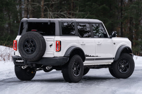 MBRP 21-22 Bronco 2,3 L/2,7 L EcoBoost, 2 portes/4 portes, pot d'échappement arrière de 3 pouces/2,5 pouces