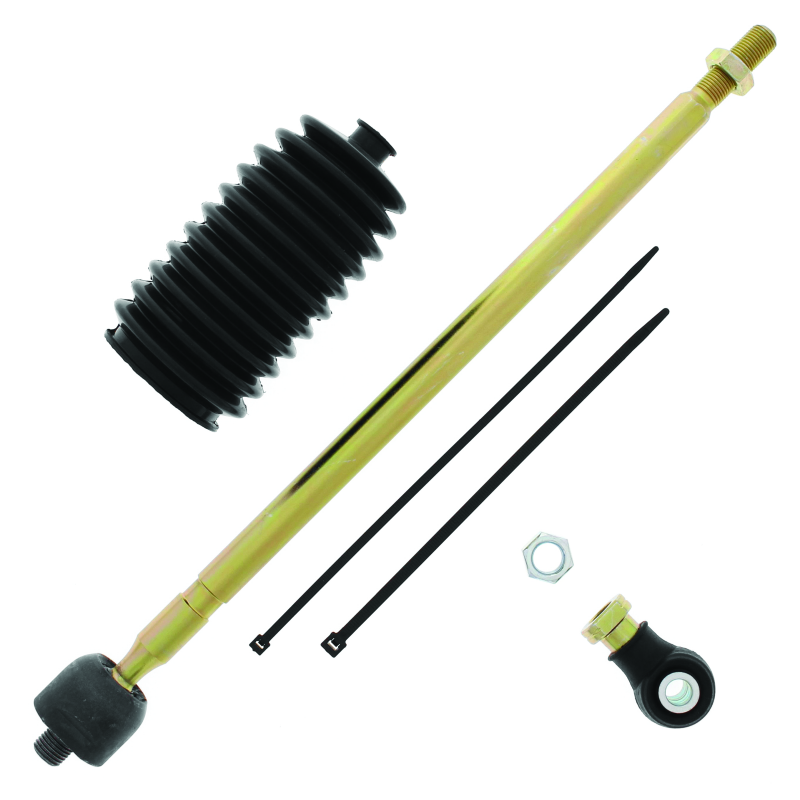 Kit d'assemblage de barre d'accouplement de crémaillère de direction QuadBoss 09-10 Polaris Ranger 500 4x4 (03) - Intérieur et extérieur gauche