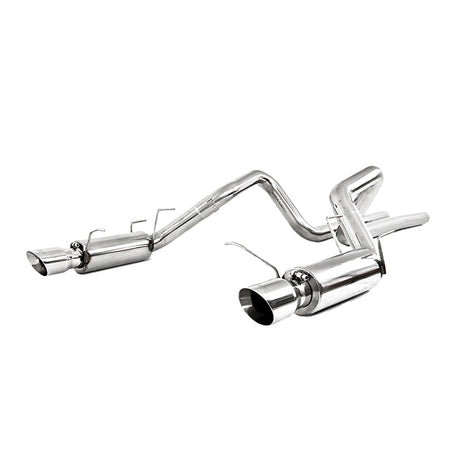 MBRP 11-12 Ford Shelby GT 500 T304 Cat Back 3 pouces Double Split Arrière Version Course Embouts 4,5 pouces