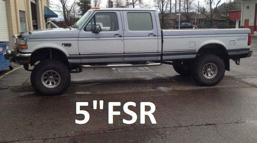 Reverse Shackle Kit - (OBS Springs) 1992-1997 F-250/350 Sky's Offroad Design
