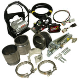 EXHAUST BRAKE (REMOTE) w/NON-VGT TURBO & 4-INCH EXHAUST KIT c/w AIR COMPRESSOR DODGE 6.7L CUMMINS 2007.5-2017
