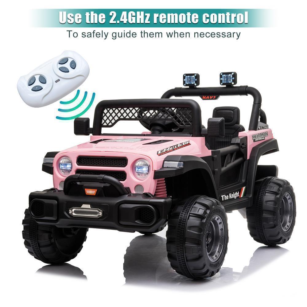 6 Colors Kids Ride-On Truck with Remote Control - Battery Powered Electric Car for Gifting