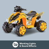 6-Volt Caterpillar Ride-On Toy for Toddlers: Durable and Fun Single Rider for Ages 3-5