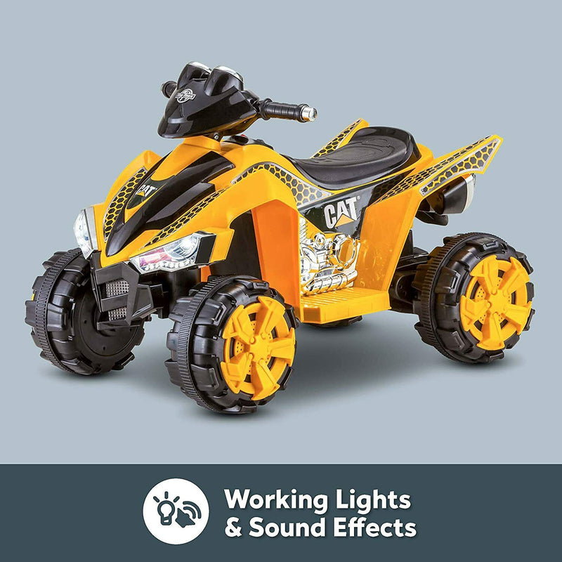 6-Volt Caterpillar Ride-On Toy for Toddlers: Durable and Fun Single Rider for Ages 3-5