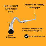 4" Exhaust DPF Delete | Ford Powerstroke 6.0L | 2003-2007 thedieseldudes