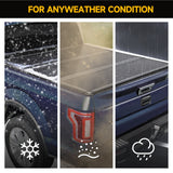 Trucktok 2015-2025 Ford F150 6.5FT Hard Tri-Fold Tonneau Cover Truck Bed Pickup TruckTok