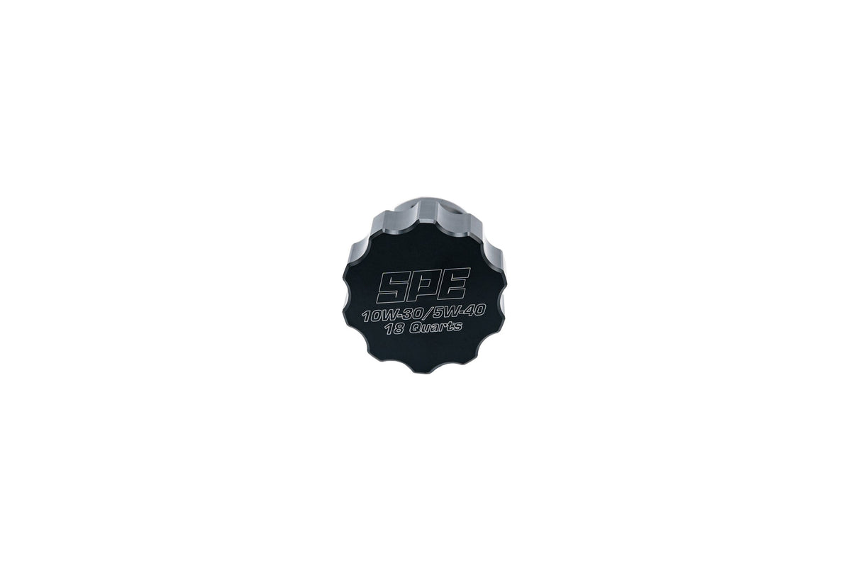 SPE Motorsport 2023+ 6.7L Powerstroke 18-Quart Billet Oil Cap