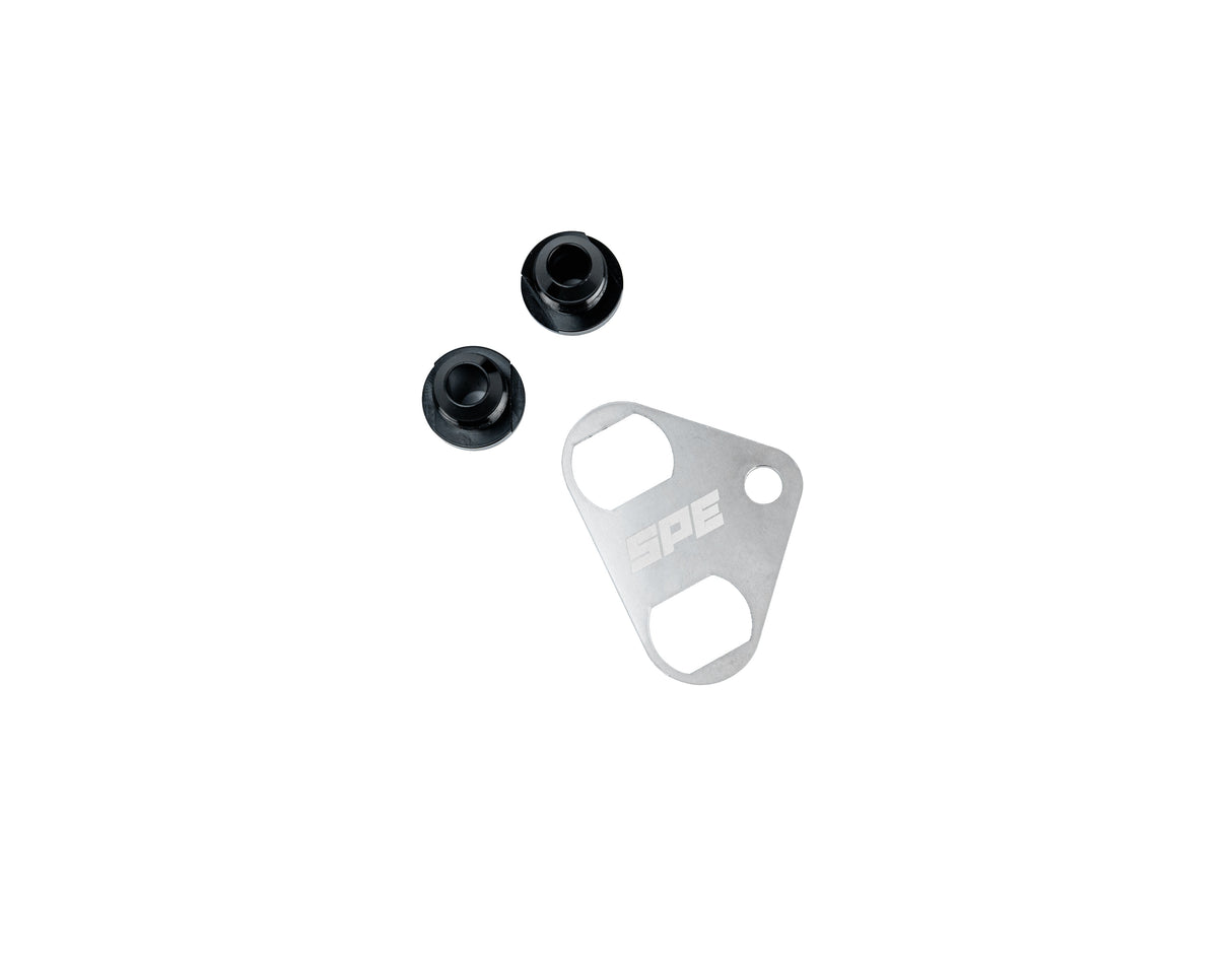 SPE Motorsport 2011-2026 Mustang and F150 6R80/10R80 -8 AN Trans Cooler Line Fitting Adapter