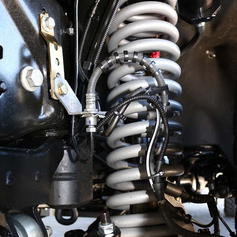 Brake Line Drop Bracket Kit, Up to 4.5" Drop S&B