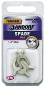 Term Spade 16-14 Unins 1/4 Stud #60916 Jandorf