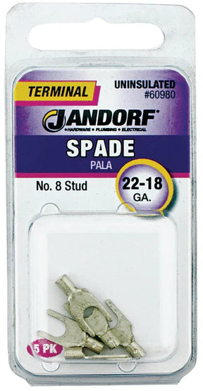 Term Spade 22-18 Unins #8 Stud #60980 Jandorf