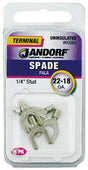 Term Spade 22-18 Unins 1/4 Stud #60983 Jandorf