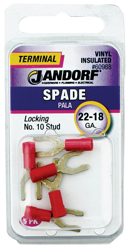 Term Spade-Lock 22-18 Vinyl #10 #60988 Jandorf