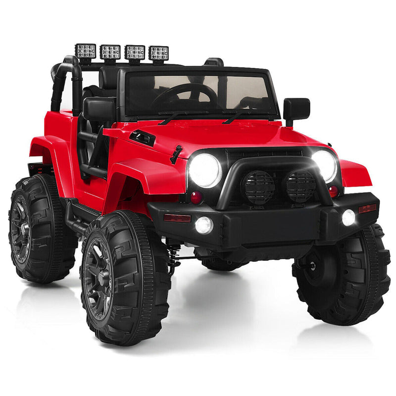 12V Electric Kids Ride-On Car Truck with Parental Remote Control