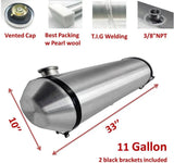 JSD AUTO PARTS Spun Aluminum Gas Tank for Universal Powersports M198 1 Each