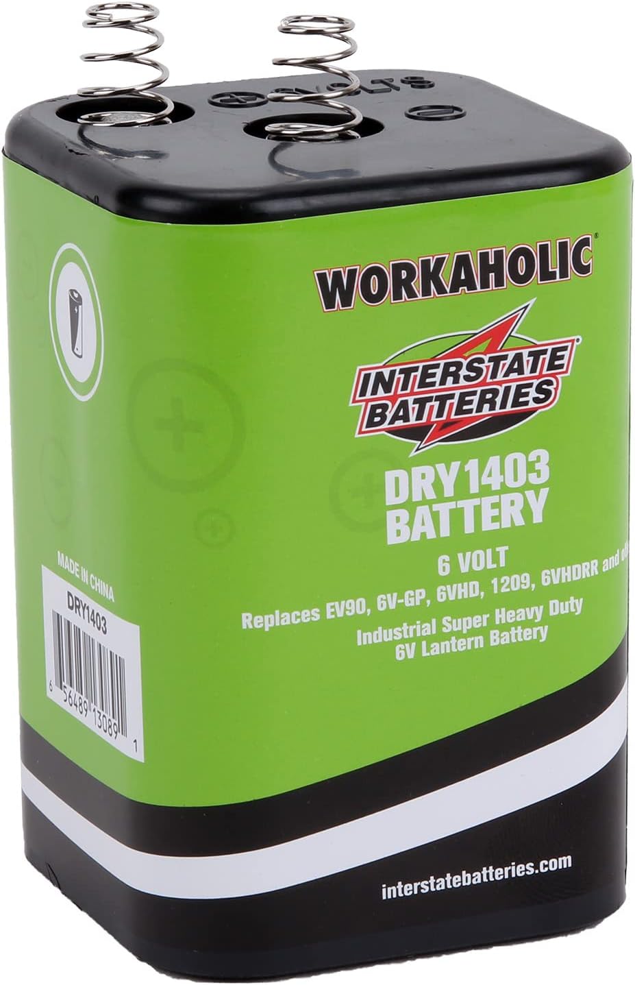 Interstate Batteries 6V HD Lantern Battery 7000mAh – DRY1403 Interstate