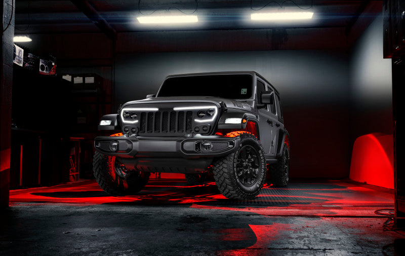 Calandre à LED complète Oracle VECTOR Series - Jeep Wrangler JL/JT - NA VOIR LA GARANTIE