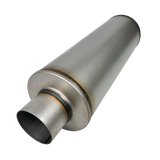 Aluminized 8" Round Fiberglass Packed Muffler