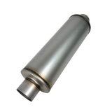 Aluminized 8" Round Fiberglass Packed Muffler