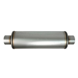 Aluminized 8" Round Fiberglass Packed Muffler