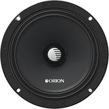 Orion CSH65 - 6.5" 200W RMS Slim Midrange Speakers (Pair) Orion