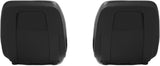High Back Utility Vehicle Seats 2-Piece Set Black PU