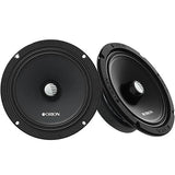 Orion CSH65 - 6.5" 200W RMS Slim Midrange Speakers (Pair) Orion