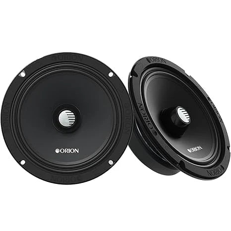 Orion CSH65 - 6.5" 200W RMS Slim Midrange Speakers (Pair) Orion