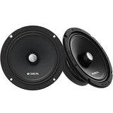 Orion CSH65 - 6.5" 200W RMS Slim Midrange Speakers (Pair) Orion