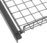 TTeralmon 3 Shelf Universal Auto Body Rolling Parts Storage Rack J-J-F-T-B-H
