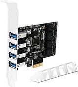 FebSmart PCIe 4-Port SuperSpeed USB 3.0 Expansion Card (FS-U4L-Pro) Black FebSmart