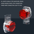IDC 3-Port Wire Splice Connectors – 25 Pack IDC