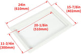 RV Skylight Inner Dome 22in x 14in Replacement Clear Window