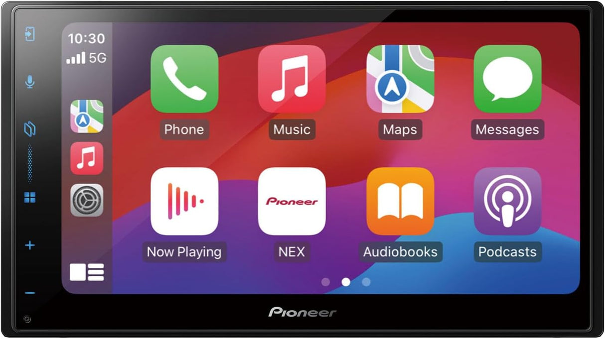 Pioneer DMH-2000NEX 6.8-Inch Double DIN Digital Multimedia Receiver with Apple CarPlay & Android Auto Pioneer