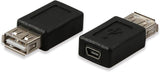 Female USB -> Female MINI USB Connector TekShack