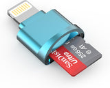 Micro SD Card Reader for iPhone (MFi Certified) – Lightning to TF Adapter for iPad, Supports iOS 13+, exFAT/FAT32 Memory Expansion Desoficion