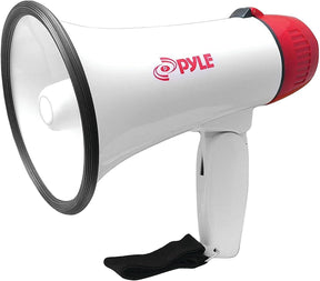 Pyle 20W Portable Megaphone Bullhorn with Siren & Strap TekShack