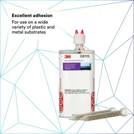 3M Panel Bonding Adhesive 08115 Two-Part Epoxy 200 mL Cartridge
