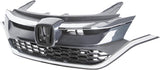 2015-2016 Honda CR-V Front Bumper Grille Replacement Black Chrome